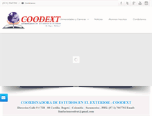 Tablet Screenshot of coodext.org